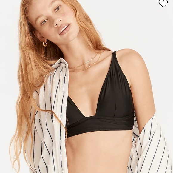 JCrew Plunge Bikini Top - Picture 2 of 6